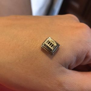 Italian Charm Bracelet College Building Charm